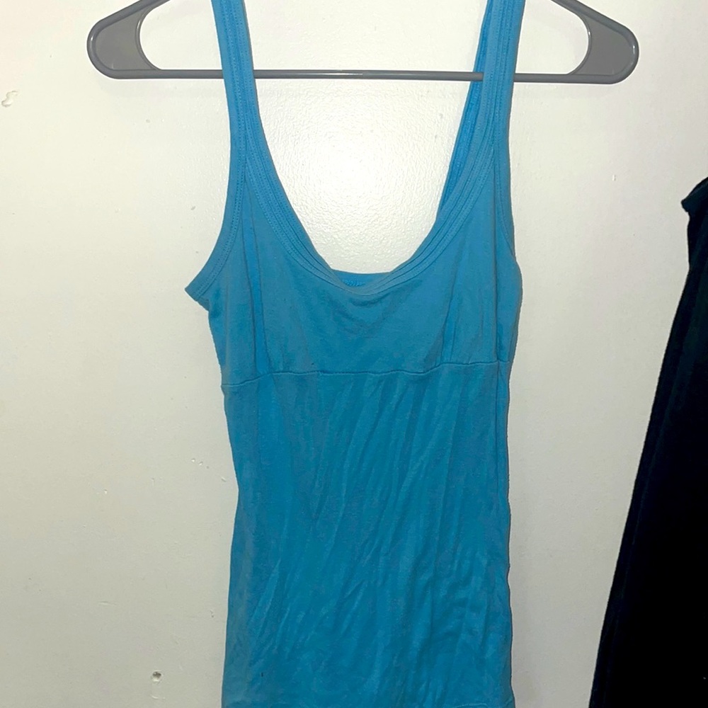 Baby blue tank top